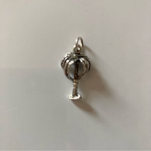 Sterling Silver Palm Tree Pendant